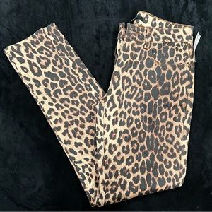 Forever 21 Leopars print pants. Size M